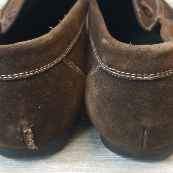 T-Way A.testoni Brown Suade Loafers Size11 - Picture 3 of 5